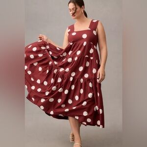 The Helena Square-Neck Babydoll Dress Size 2X